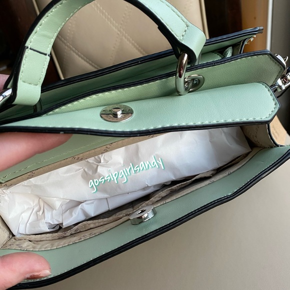 Steve Madden Mint Green Bevelyn Crossbody Handbag - Picture 8 of 9